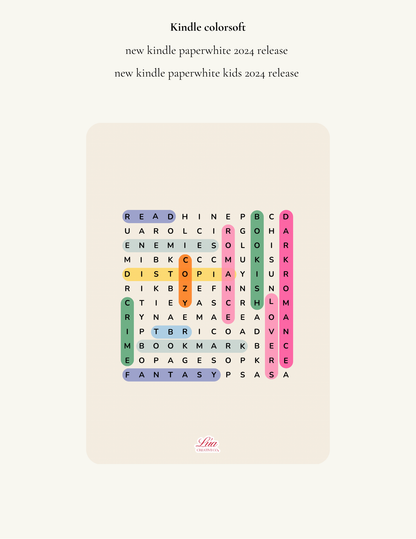 Bookish Search ✦ Kindle Insert ✦ Digital Download