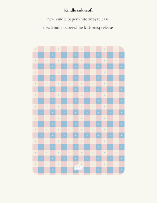 Daydream Gingham ✦ Kindle Insert ✦ Digital Download