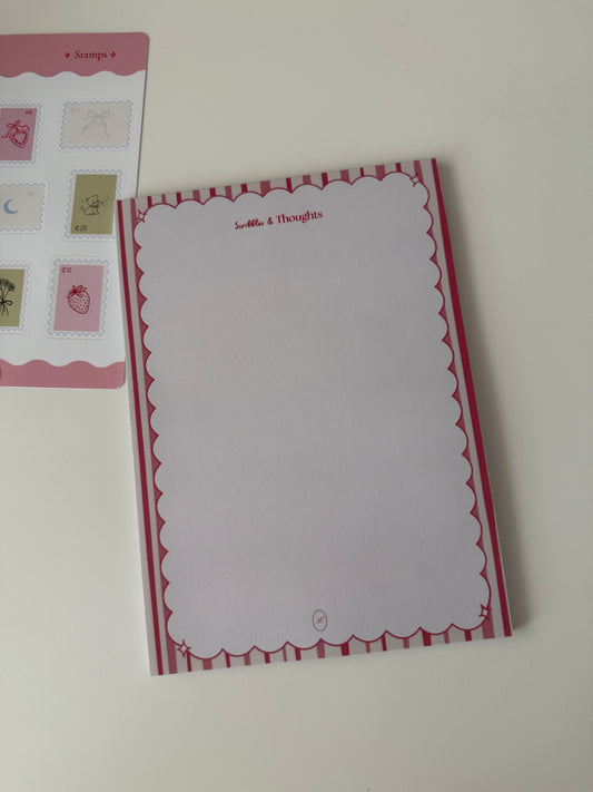 Scribbles & Thoughts Notepad