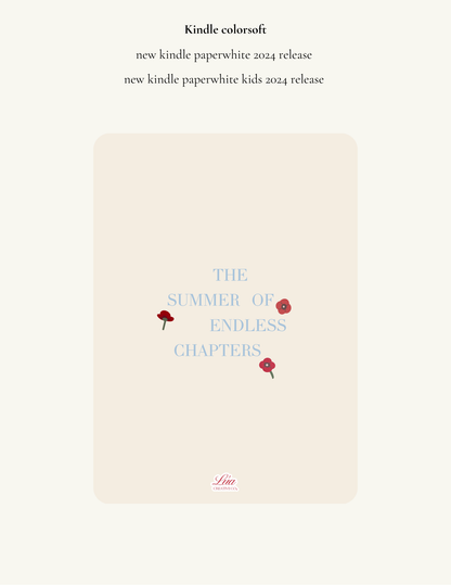The Summer Of Endless Chapters ✦ Summer Bloom Edition ✦ Kindle Inserts ✦ Digital Download