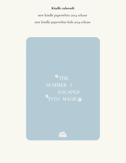 The Summer I Escaped Into Magic ✦ Kindle Insert ✦ Digital Download