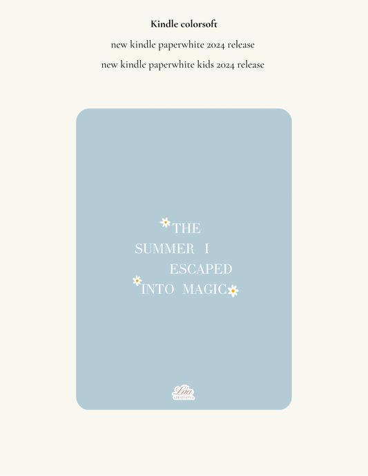 The Summer I Escaped Into Magic ✦ Kindle Insert ✦ Digital Download