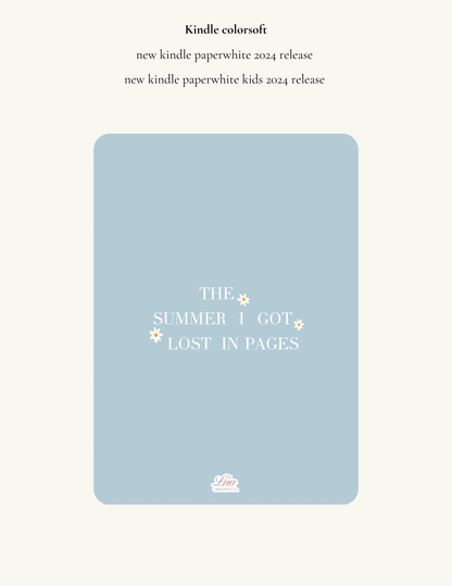 The Summer I Got Lost In Pages ✦ Kindle Insert ✦ Digital Download